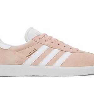 Adidas Gazelle Pink and White Women’s Sneakers size 8.5